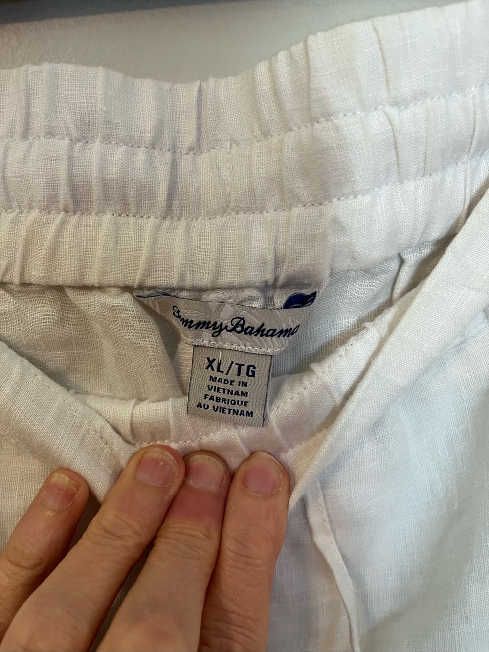 Tommy Bahama Linen Tropical Print Pants - Picture 3 of 6
